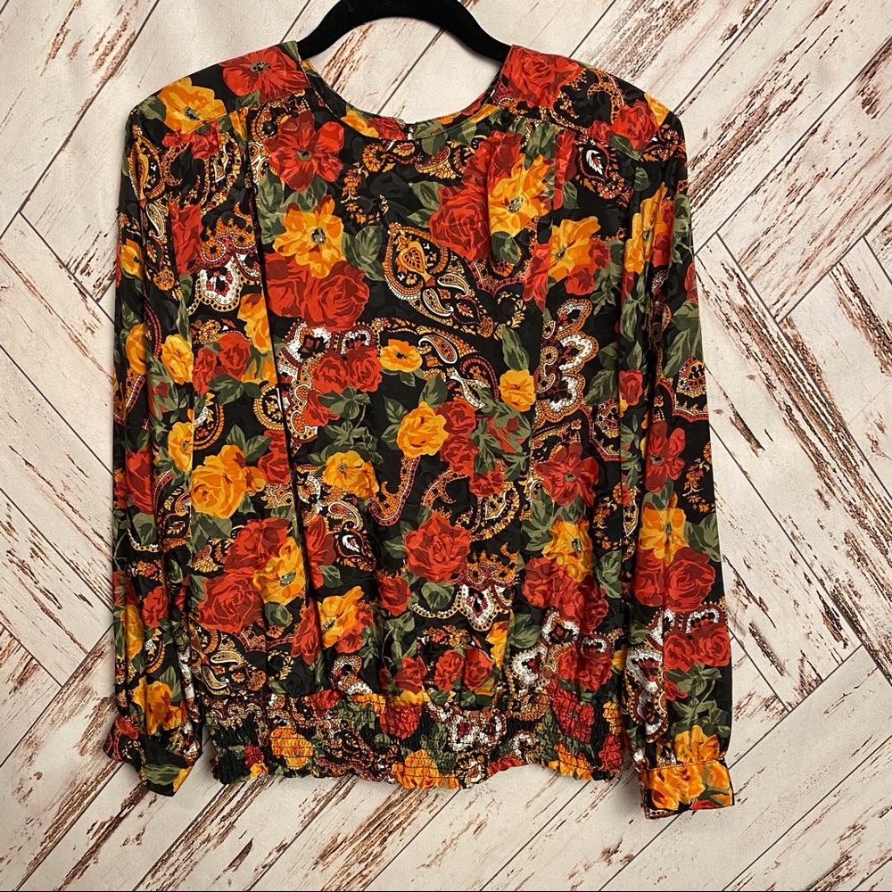 Gianna Vintage 80’s/90’s Floral Blouse